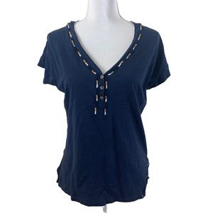 Pendleton Navy Cotton Tee